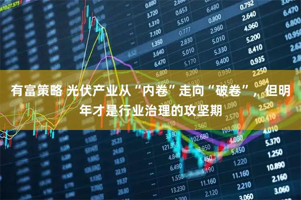 有富策略 光伏产业从“内卷”走向“破卷”，但明年才是行业治理的攻坚期